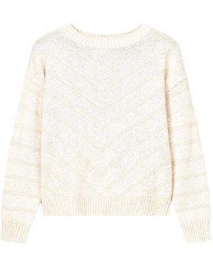 Springfield Pullover - Weiß