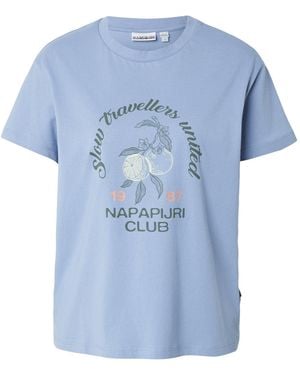 Napapijri T-Shirt Salmys - Blau