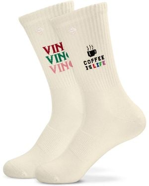 J.Clay Socken Vino, Coffee - Natur