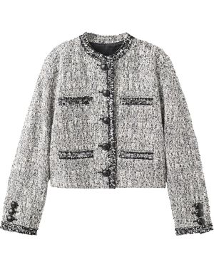Mango Jacke Ditor - Grau