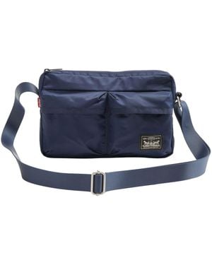 Levi's Schultertasche, mit 2 Vordertaschen - Blau