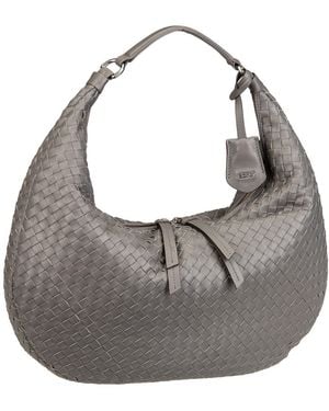Abro⁺ Handtasche Nana Piuma Weaving - Grau