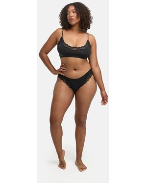 cfab Bh Lace Bralette - Schwarz