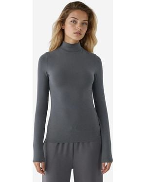 Hiccup Bluse Blusen - Grau