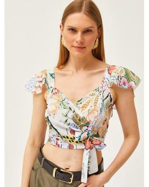Olalook Bluse - Natur
