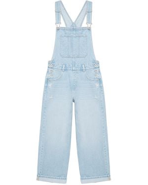 Pull&Bear Latzjeans - Blau