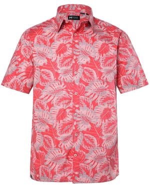 Men Plus Hemd - Pink