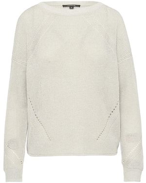 Comma, Pullover - Weiß