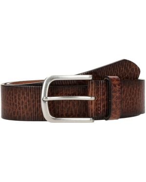Tom Tailor Gürtel Roy Lea - Braun