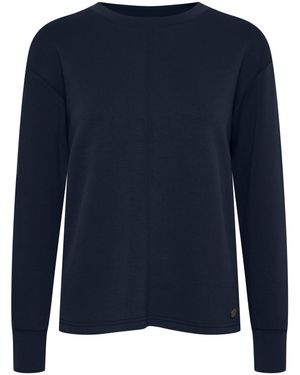 Oxmo Sweatshirt Pea - Blau