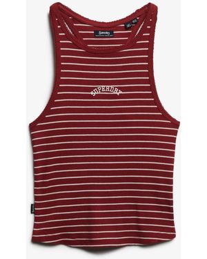 Superdry & Co Top Essential - Rot