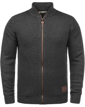 Solid Strickjacke Tristan - Schwarz