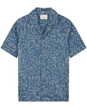 Dstrezzed Hemd Leo - Blau