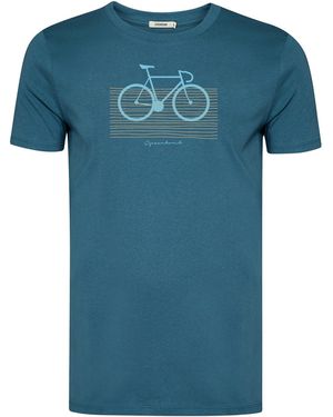 GreenBomb T-Shirt Guide Bike Bars - Blau
