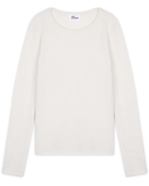 J Cashmere Pullover Joyce - Weiß