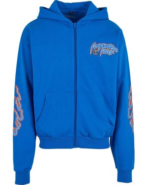 Forgotten Faces Sweatjacke - Blau