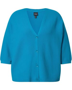 Ulla Popken Strickjacke - Blau