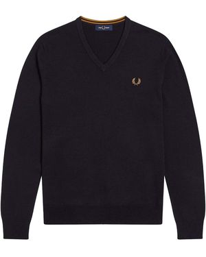 Fred Perry Pullover - Blau