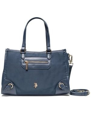 U.S. POLO ASSN. Handtasche Houston - Blau