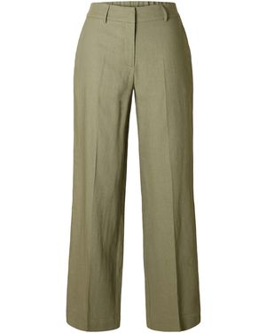 SELECTED Bügelfaltenhose Tania-Rita - Grün