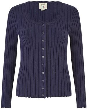 Yumi' Strickjacke - Blau