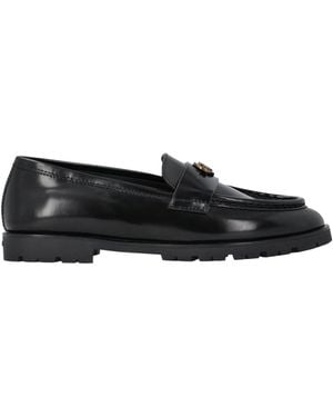 Pinko Mokassin Nora 07 Mocassino Calf Leather Scarpe - Schwarz