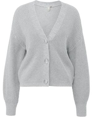 QS Strickjacke - Grau