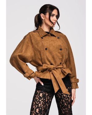 Ombre Jacke - Braun