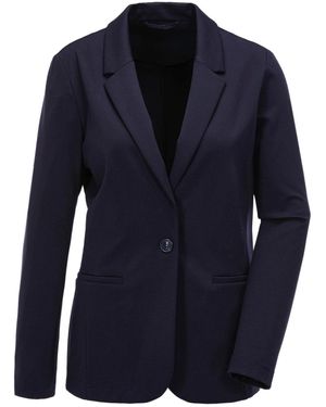 Goldner Blazer - Blau