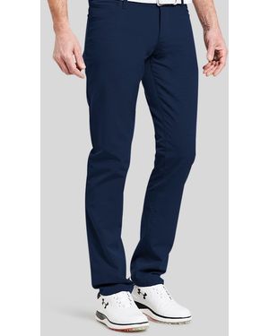 Meyer Sportive Golf Chinohose, Mit Shirt-Stopper Im Hosenbund - Blau