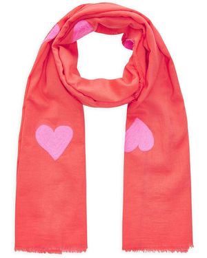 Codello Schal Aus Reiner Baumwolle - Pink