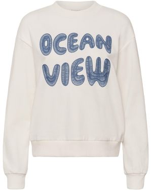 Kaffe Sweatshirt Kalili - Weiß