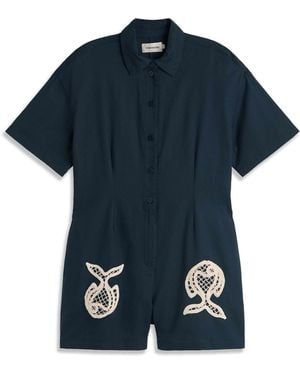 Thinking Mu Jumpsuit Roberta - Blau