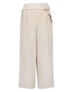 Zero Culotte Mit Weitem Bein - Weiß