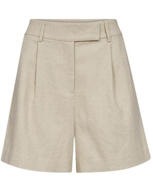 co'couture Cocouture Shorts Leenacc Linen - Natur