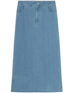 Résumé Rsum Skirt Alfiers - Blau