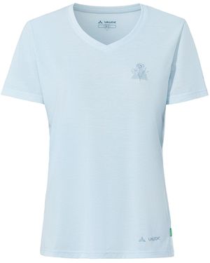 Vaude Funktionsshirt 'Skomer Iii' - Blau
