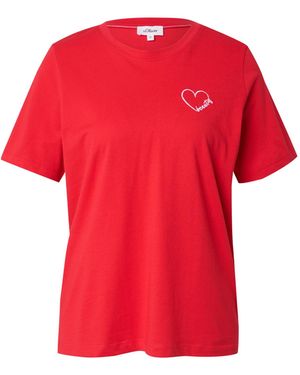 S.oliver T-Shirt - Rot