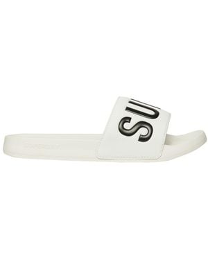 Superdry & Co Pantolette Core - Weiß
