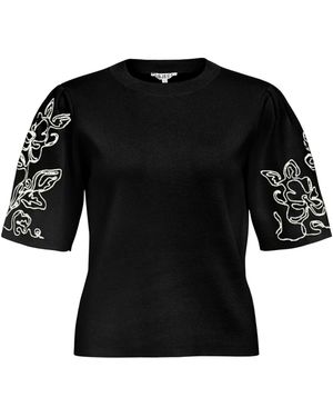 Object Pullover Objflora - Schwarz