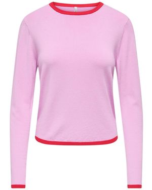 ONLY Pullover Onlconta - Pink