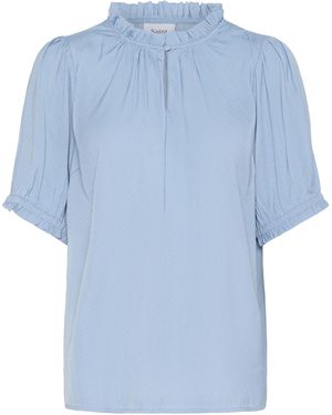 Saint Tropez Bluse Szbriana - Blau