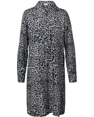 Comma, Blusenkleid - Grau