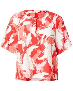 S.oliver Bluse - Rot