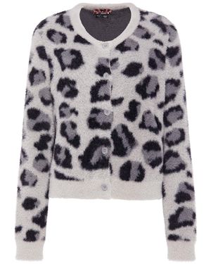myMo ROCKS Strickjacke - Weiß