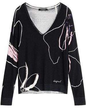 Desigual Pullover - Schwarz