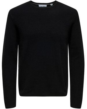 Only & Sons Pullover 22029952 - Schwarz