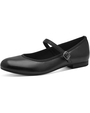 Marco Tozzi Riemchenballerina - Schwarz