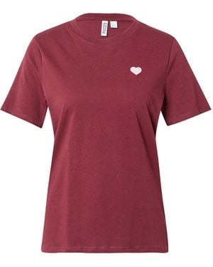 Pieces T-Shirt 'Pcria' - Rot