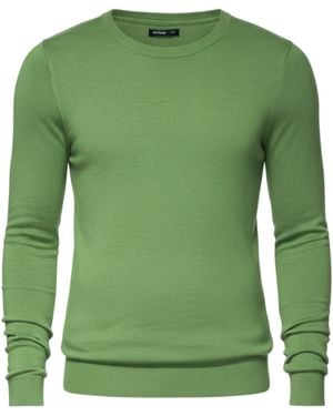 Ombre Pullover - Grün